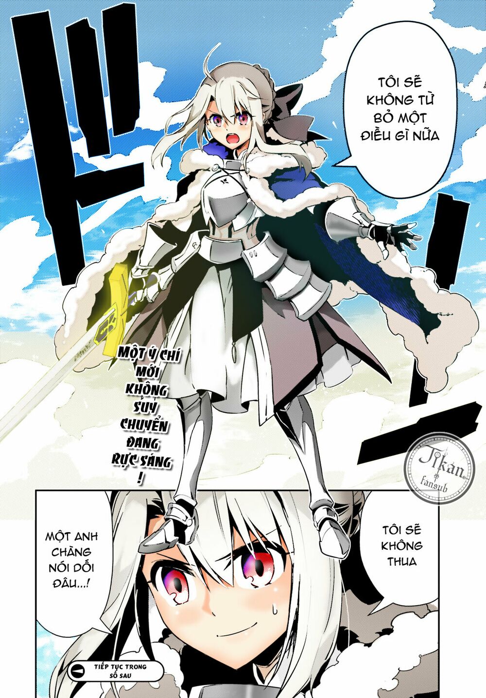 fate/kaleid liner prisma illya drei! chapter 53.4: lời nói dối của chàng trai và t - Next chapter 54: tận cùng của sự cuồng nộ