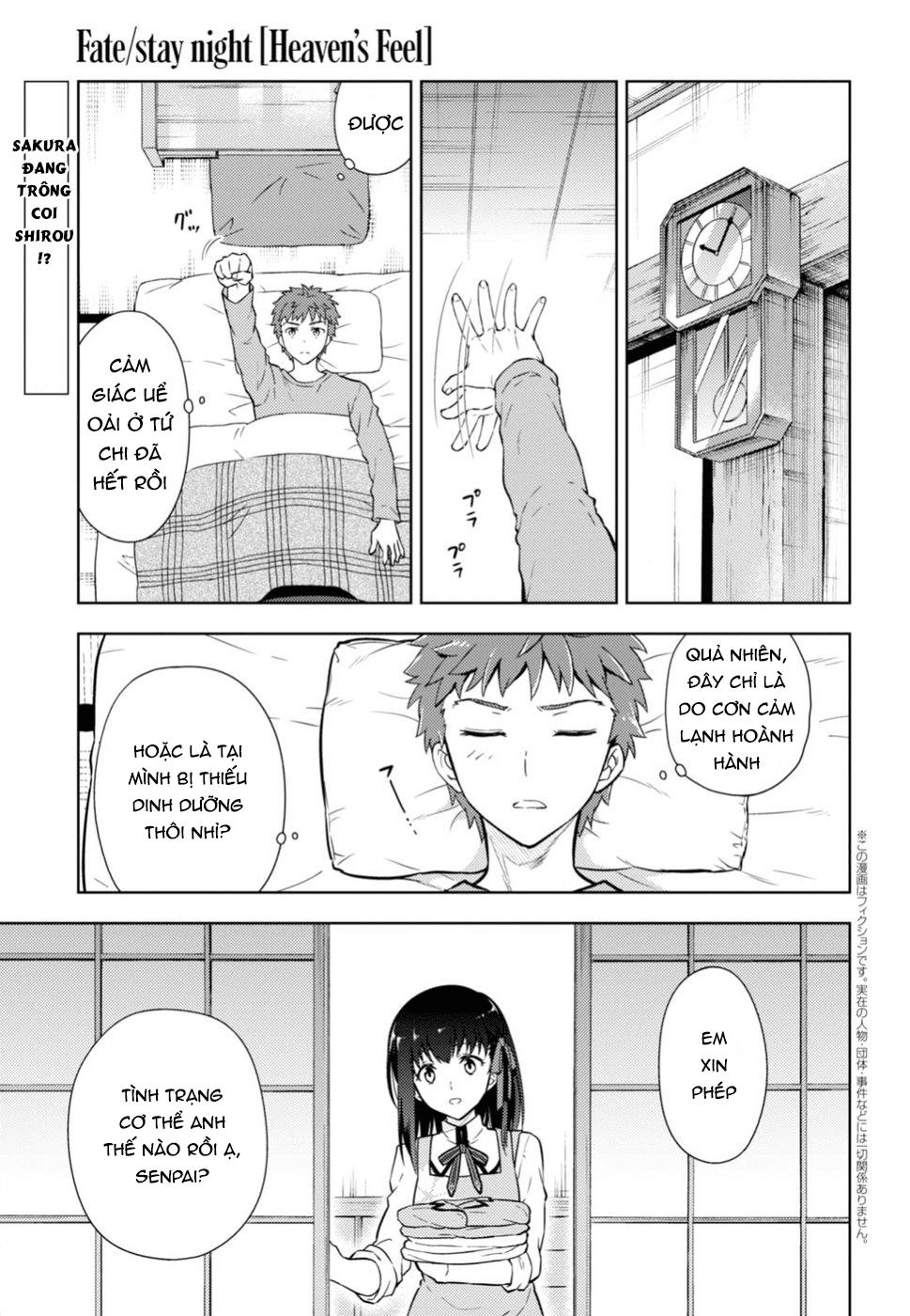 Fate/Stay Night Heaven's Feel Chapter 33 - Next Chapter 34