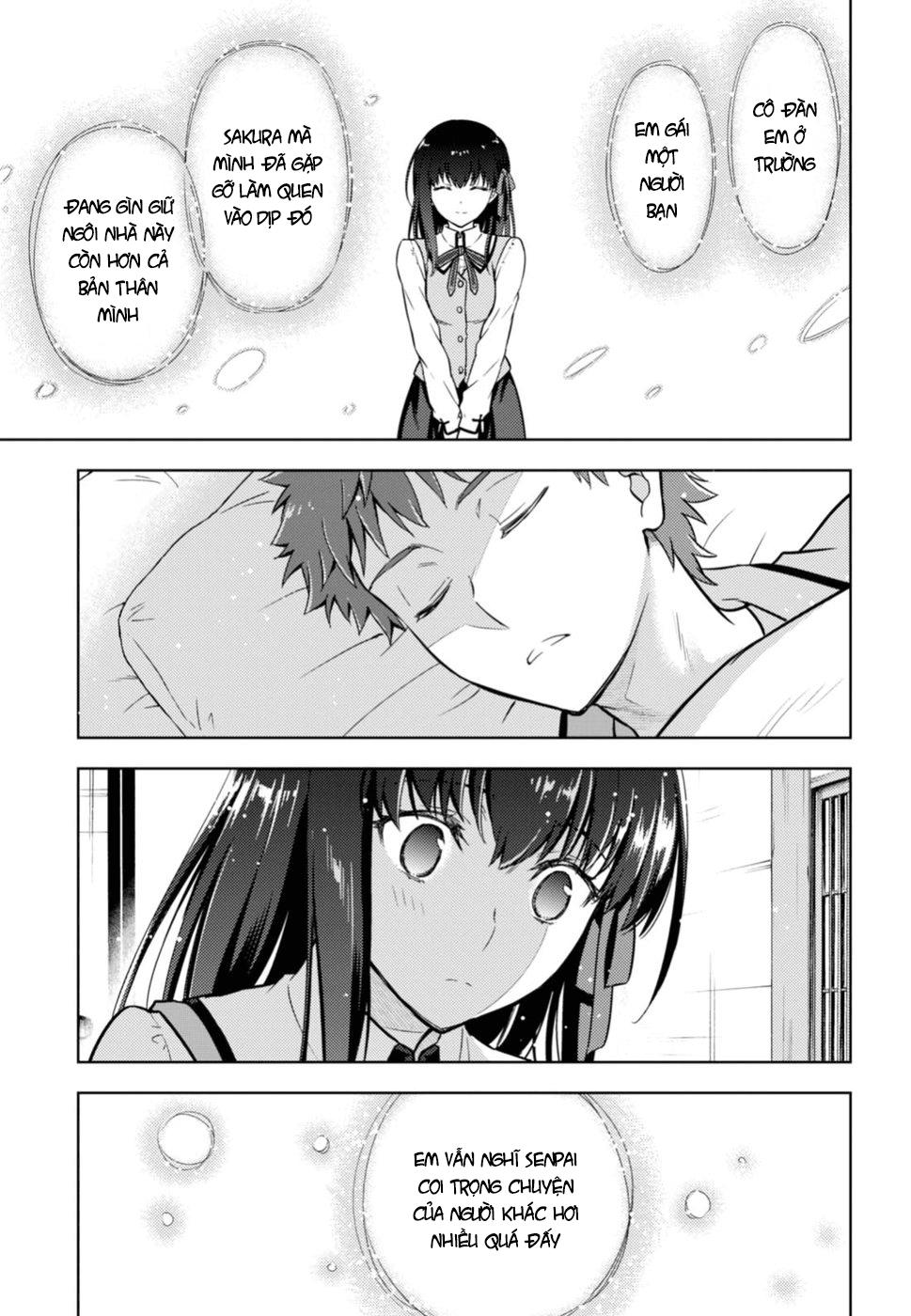 Fate/Stay Night Heaven's Feel Chapter 33 - Next Chapter 34