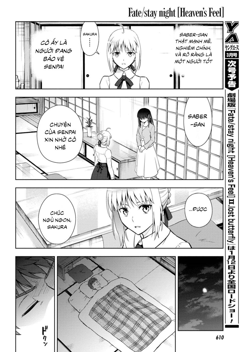 Fate/Stay Night Heaven's Feel Chapter 45 - Next Chapter 46