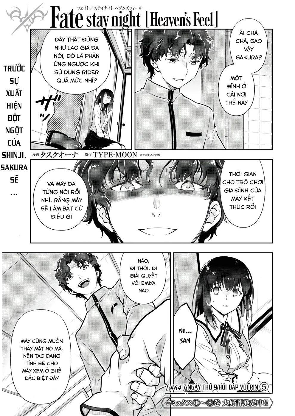 Fate/Stay Night Heaven's Feel Chapter 64 - Next Chapter 65