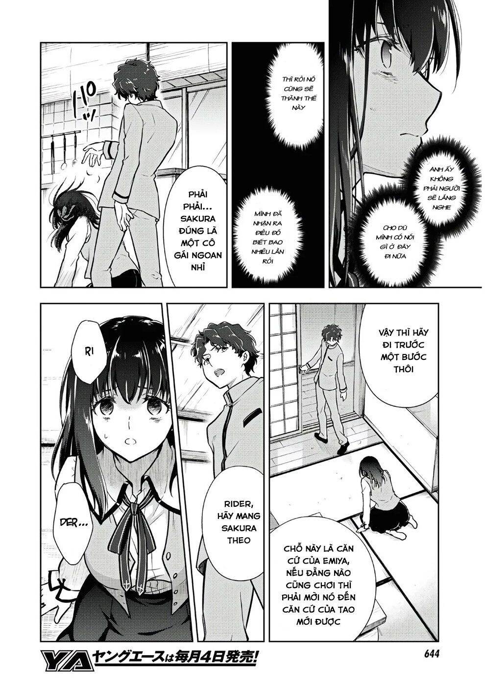 Fate/Stay Night Heaven's Feel Chapter 64 - Next Chapter 65