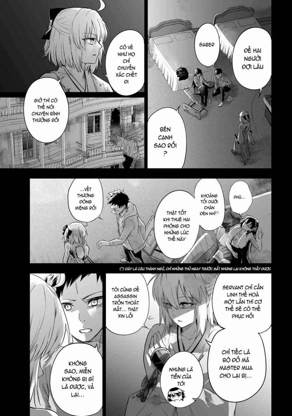 fate/type redline - truyền kỳ về chén thánh đế đô chapter 10.2 - Next chapter 10.3