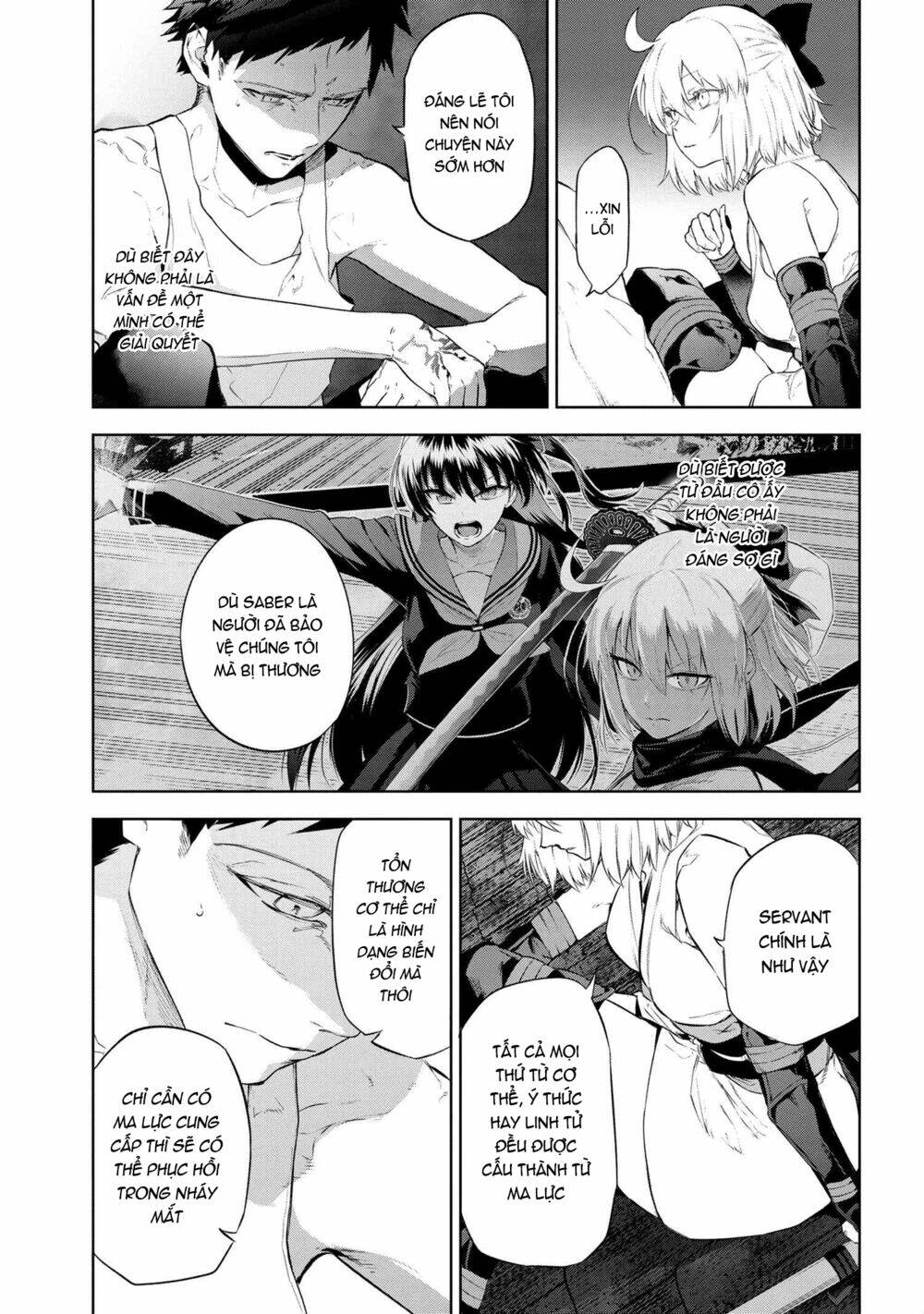 fate/type redline - truyền kỳ về chén thánh đế đô chapter 13.1 - Trang 2