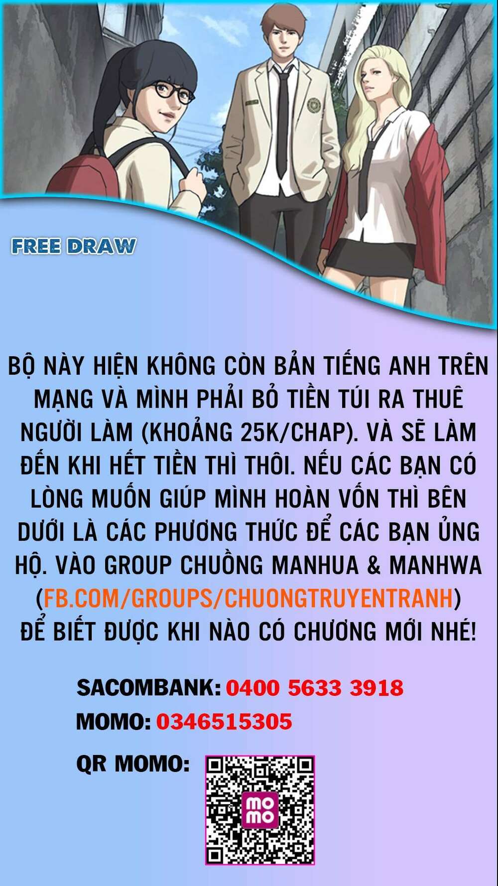 free draw Chapter 74 - Trang 2