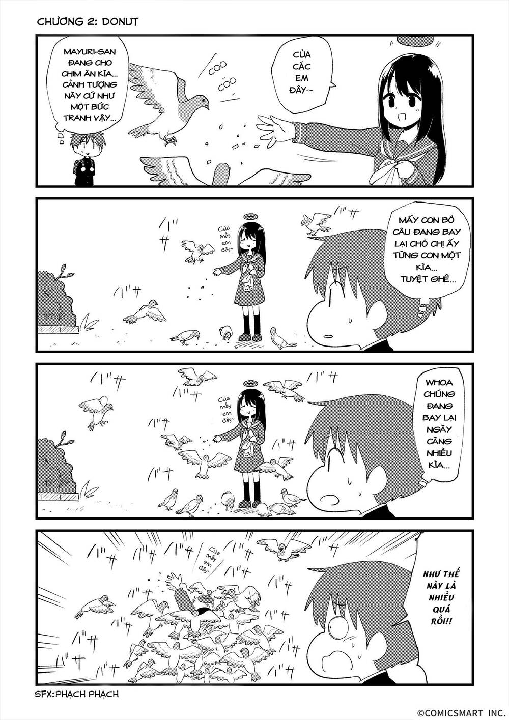 fushigi no mayuri-san chapter 2: donut - Trang 2