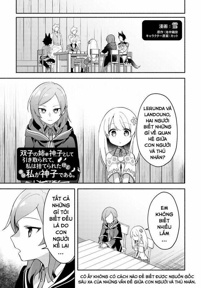 Futago No Ane Ga Miko Toshite Hikitorarete, Watashi Wa Suterareta Kedo Tabun Watashi Ga Miko De Aru Chapter 8 - Trang 2