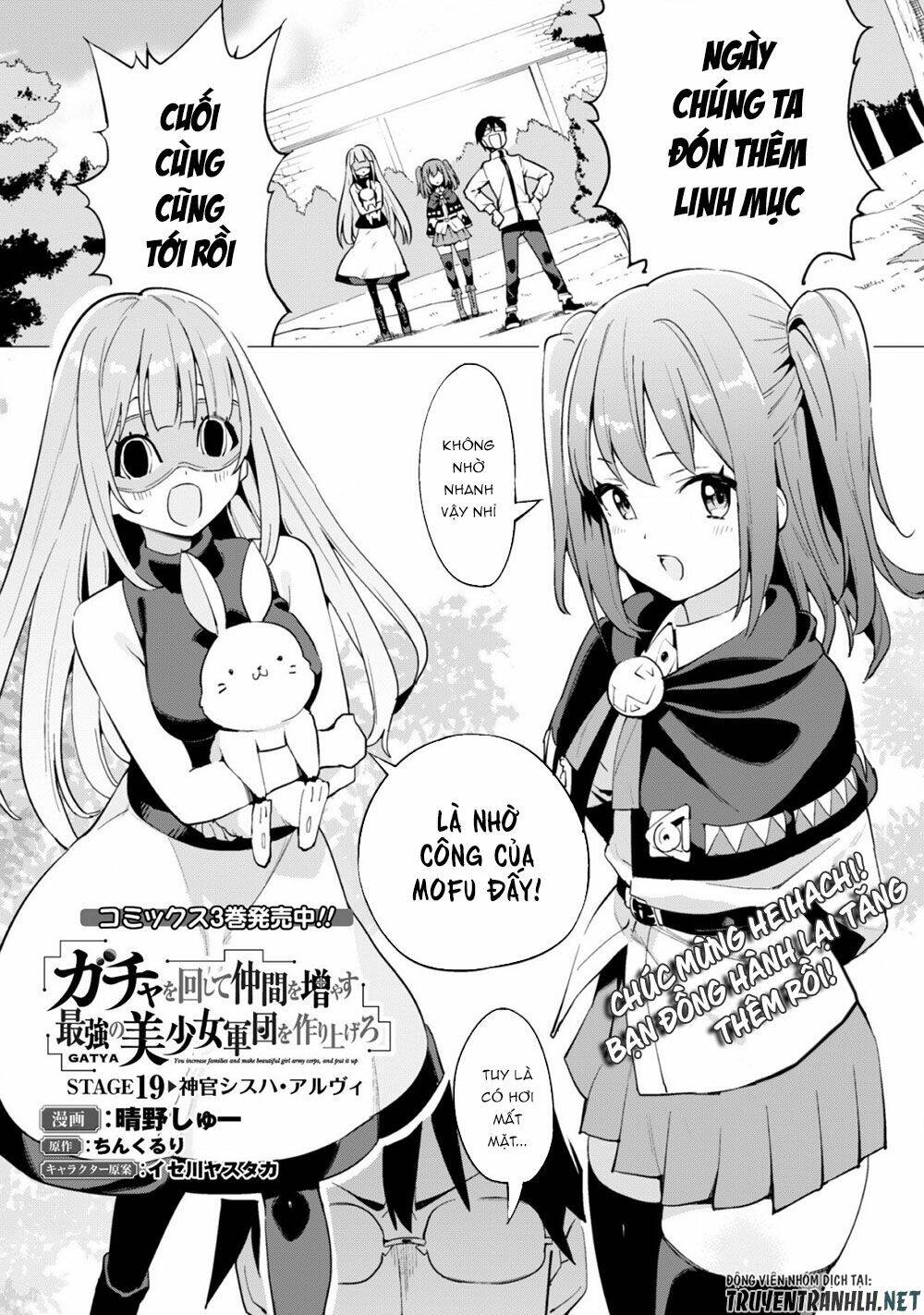 gacha wo mawashite nakama wo fuyasu saikyou no bishoujo gundan wo tsukuriagero chapter 19 - Next chapter 20