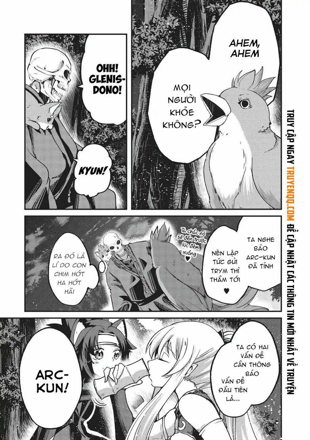 gaikotsu kishi-sama, tadaima isekai e o dekake-chū chapter 25 - Next chapter 26