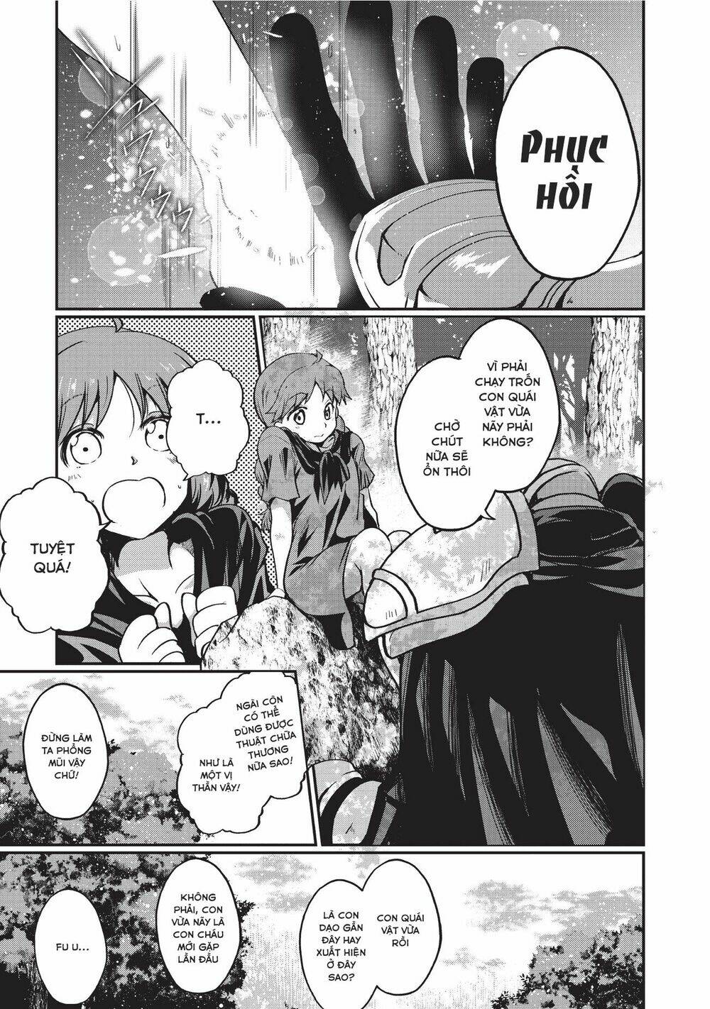 gaikotsu kishi-sama, tadaima isekai e o dekake-chū chapter 3: kỵ sỹ bạch kim làm lính đánh thuê - Trang 2