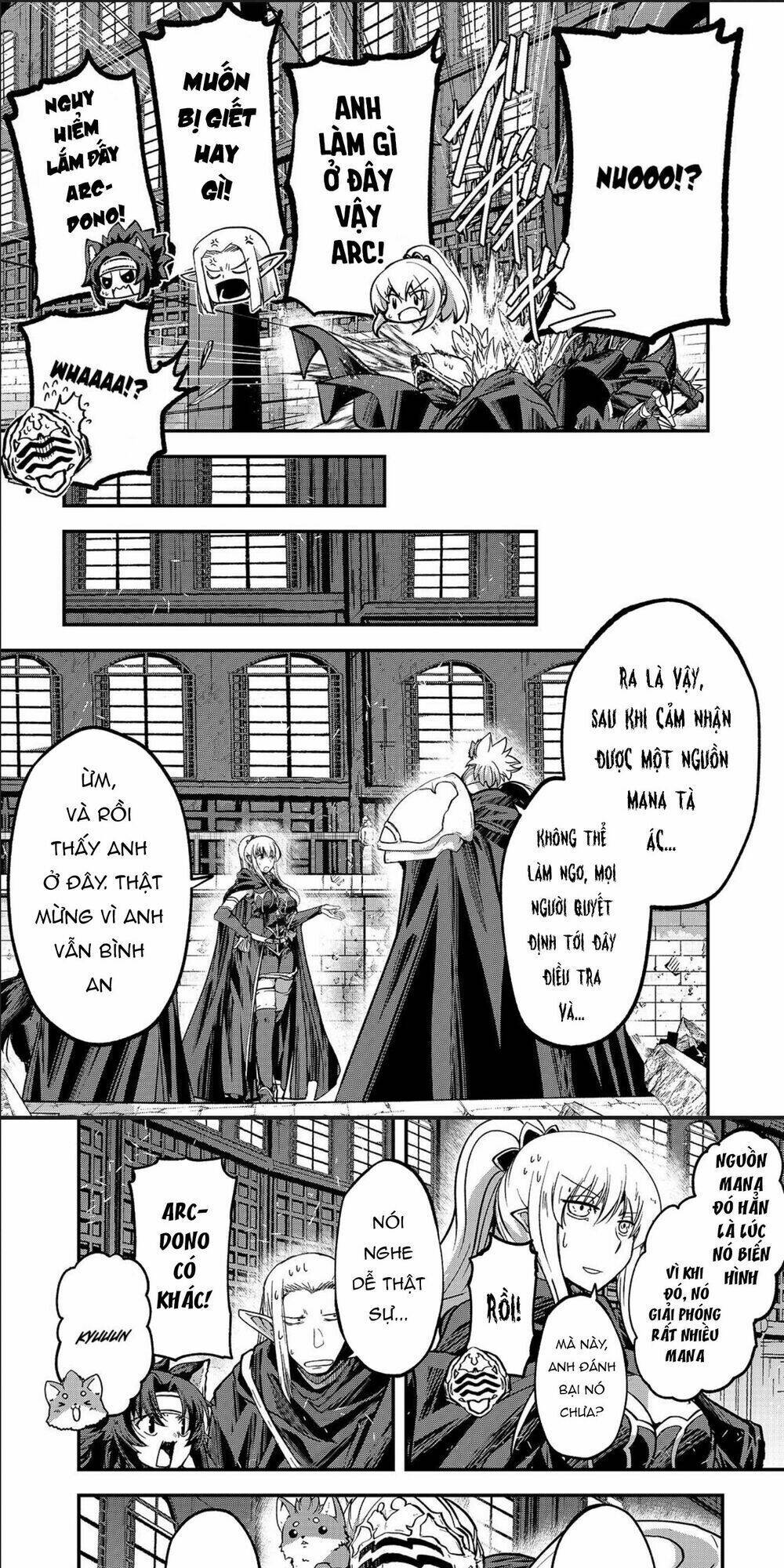 gaikotsu kishi-sama, tadaima isekai e o dekake-chū chapter 33 - Next chương 34