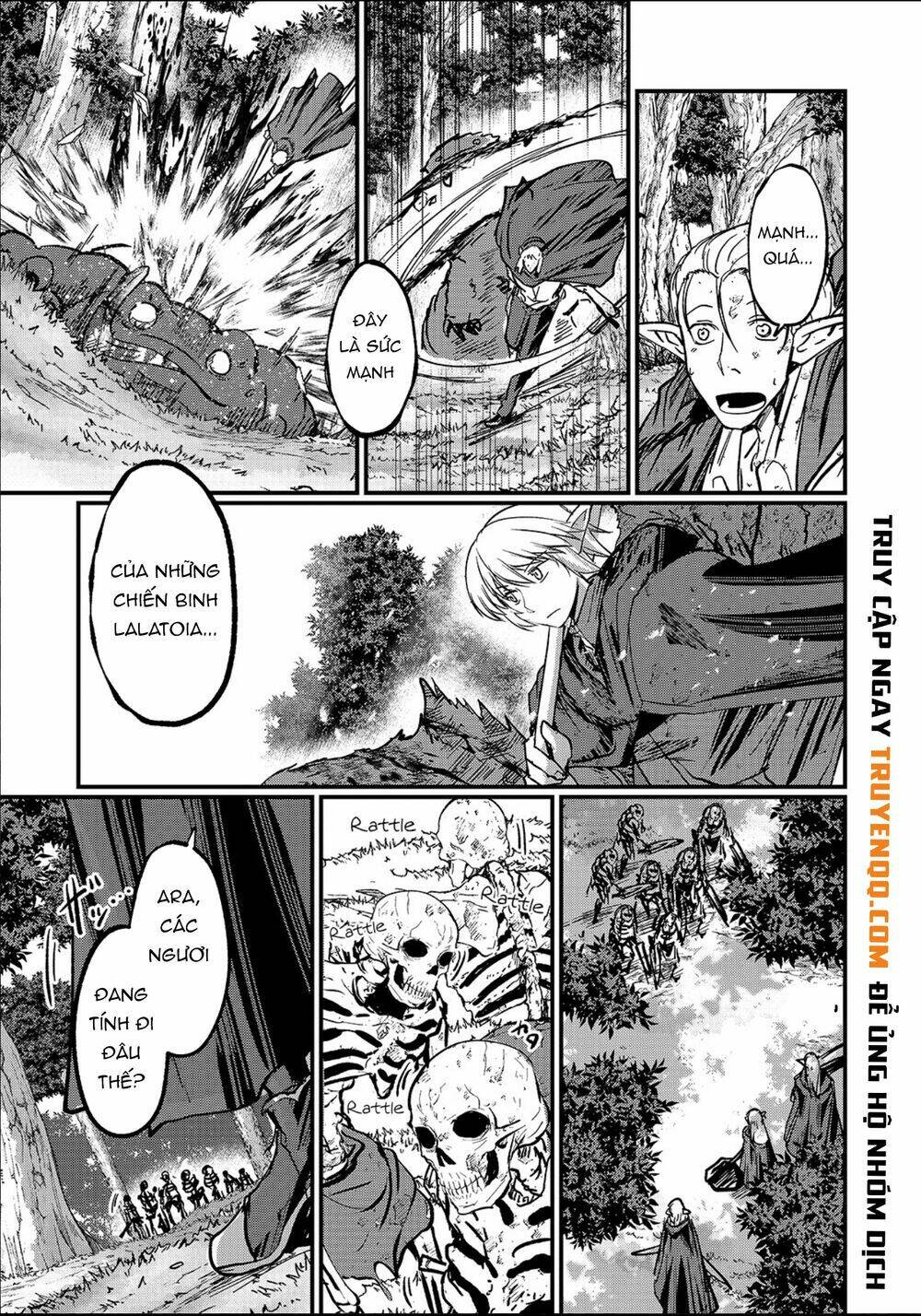 gaikotsu kishi-sama, tadaima isekai e o dekake-chū chương 36 - Next chapter 37