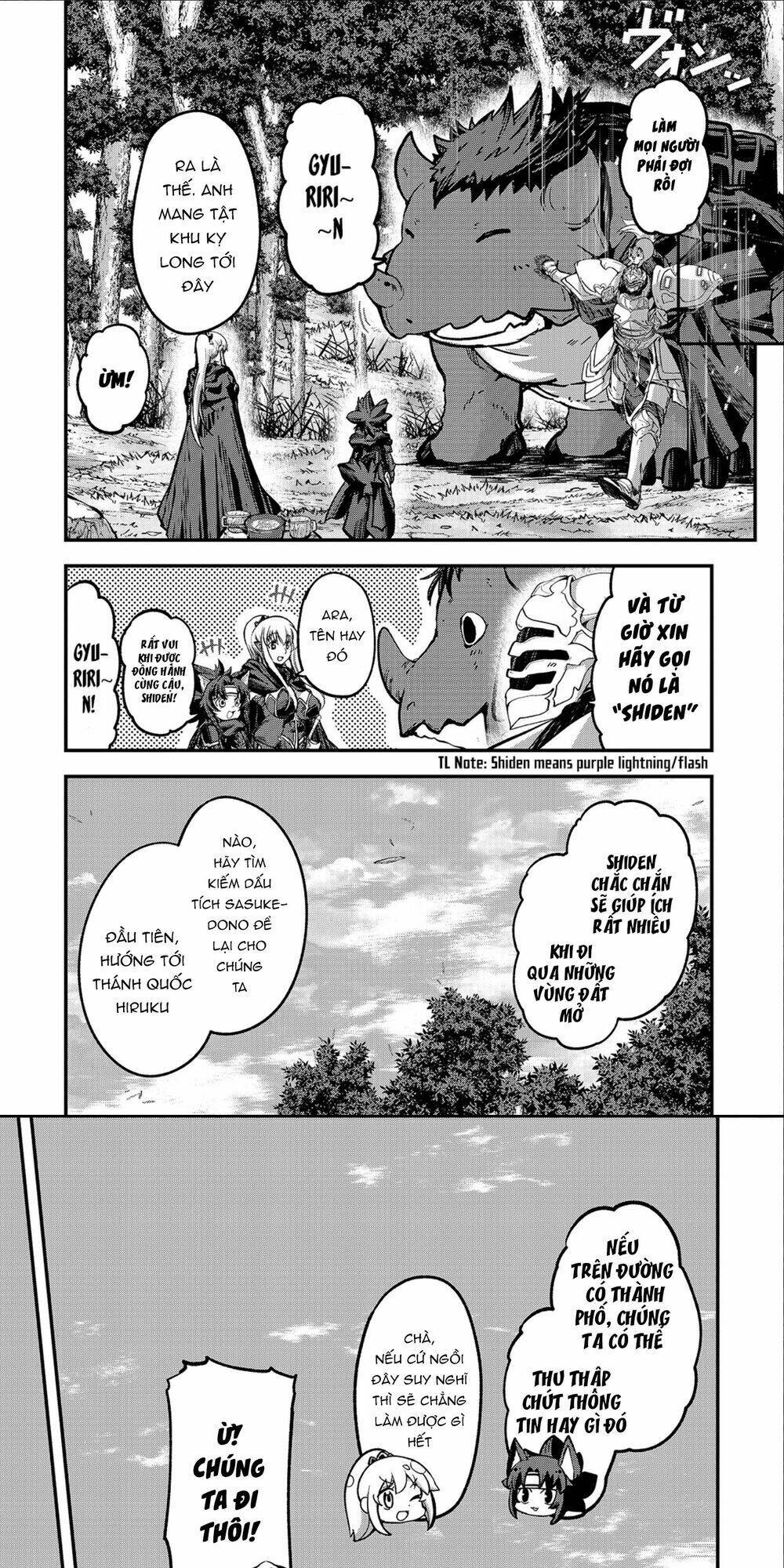 gaikotsu kishi-sama, tadaima isekai e o dekake-chū chương 36 - Next chapter 37