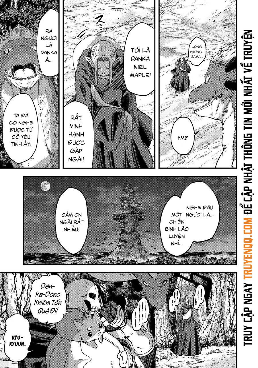 gaikotsu kishi-sama, tadaima isekai e o dekake-chū chapter 45.5 - Trang 2