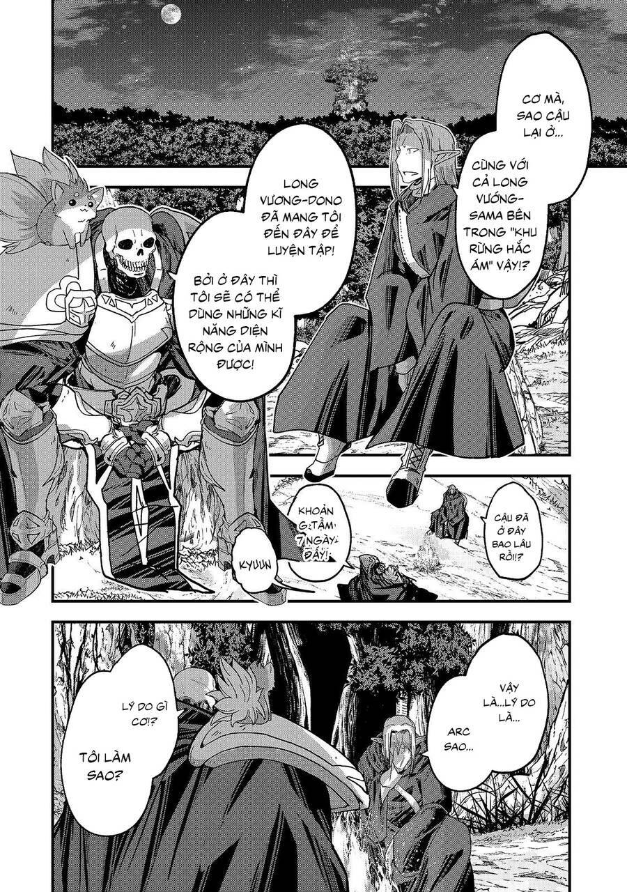 gaikotsu kishi-sama, tadaima isekai e o dekake-chū chapter 45.5 - Trang 2