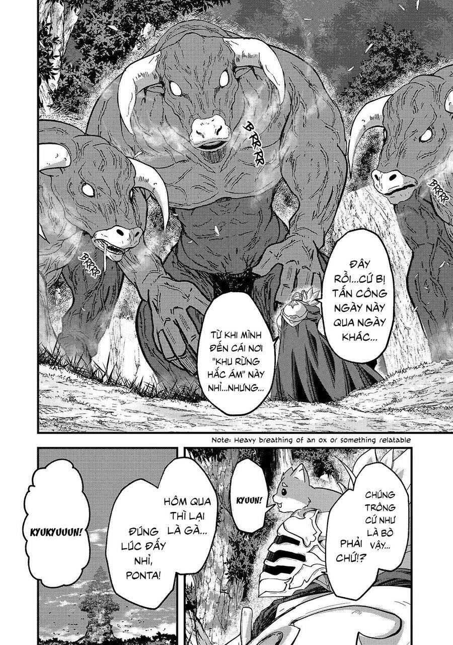 gaikotsu kishi-sama, tadaima isekai e o dekake-chū chapter 45.5 - Trang 2