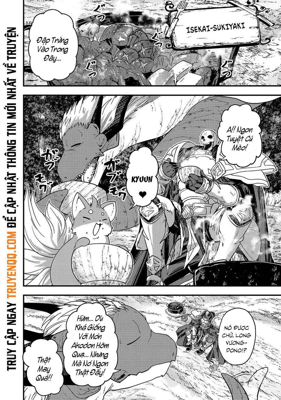 gaikotsu kishi-sama, tadaima isekai e o dekake-chū chapter 45.5 - Trang 2