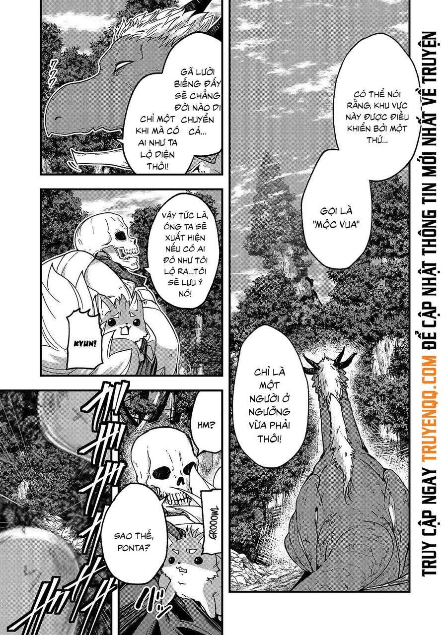 gaikotsu kishi-sama, tadaima isekai e o dekake-chū chapter 45.5 - Trang 2