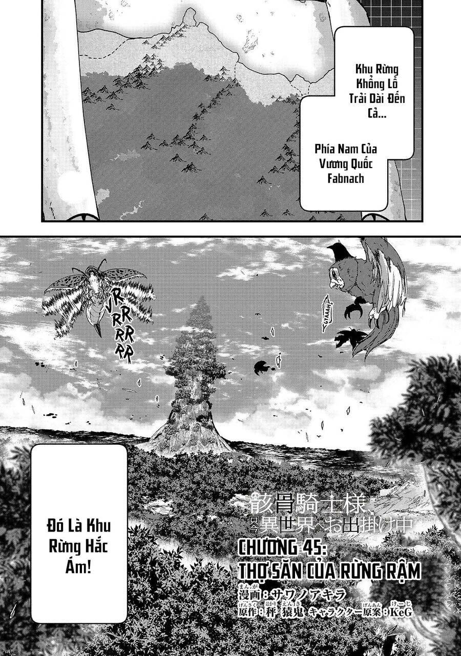 gaikotsu kishi-sama, tadaima isekai e o dekake-chū chapter 45 - Trang 2