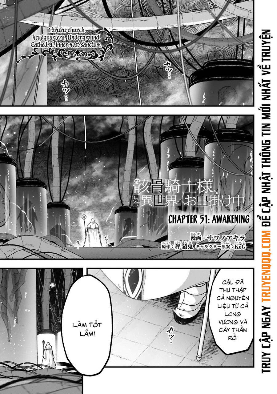 gaikotsu kishi-sama, tadaima isekai e o dekake-chū chapter 51.1 - Next chapter 51.2