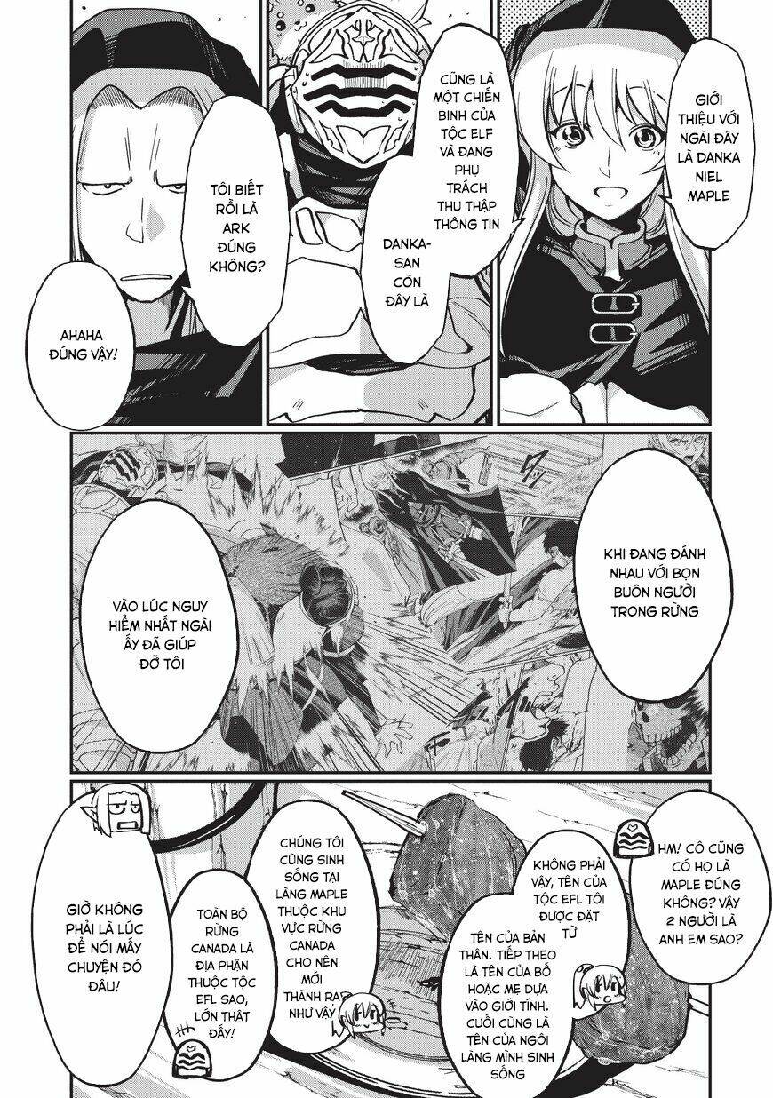 gaikotsu kishi-sama, tadaima isekai e o dekake-chū chapter 6: ariane-của tộc elf iii - Trang 2