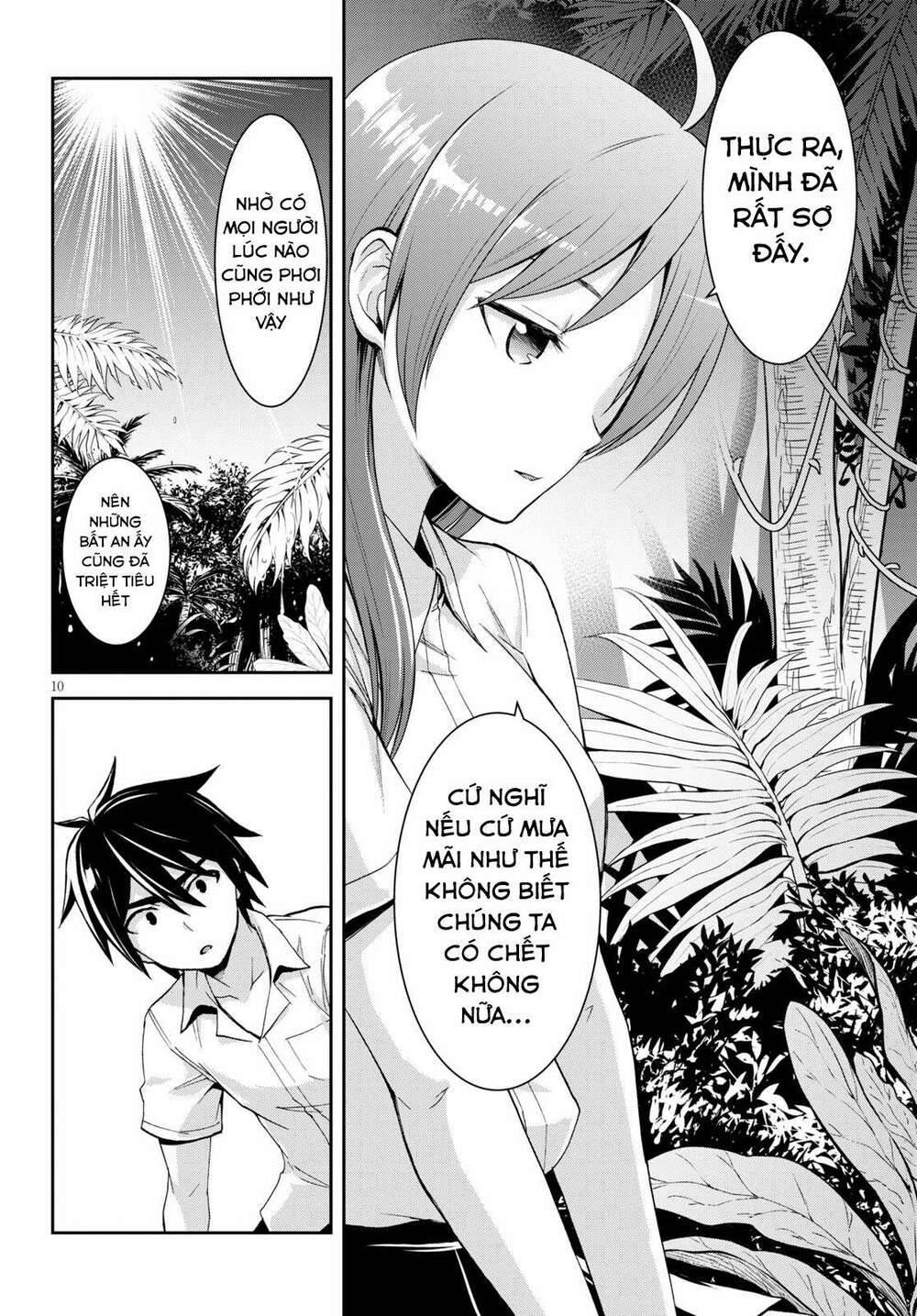 gakkou no minna to isekai no mujintou ni tenishitakedo ore dake rakushou desu chapter 9 - Trang 2