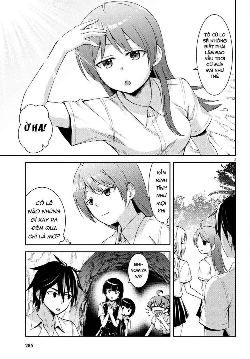 gakkou no minna to isekai no mujintou ni tenishitakedo ore dake rakushou desu chapter 9 - Trang 2