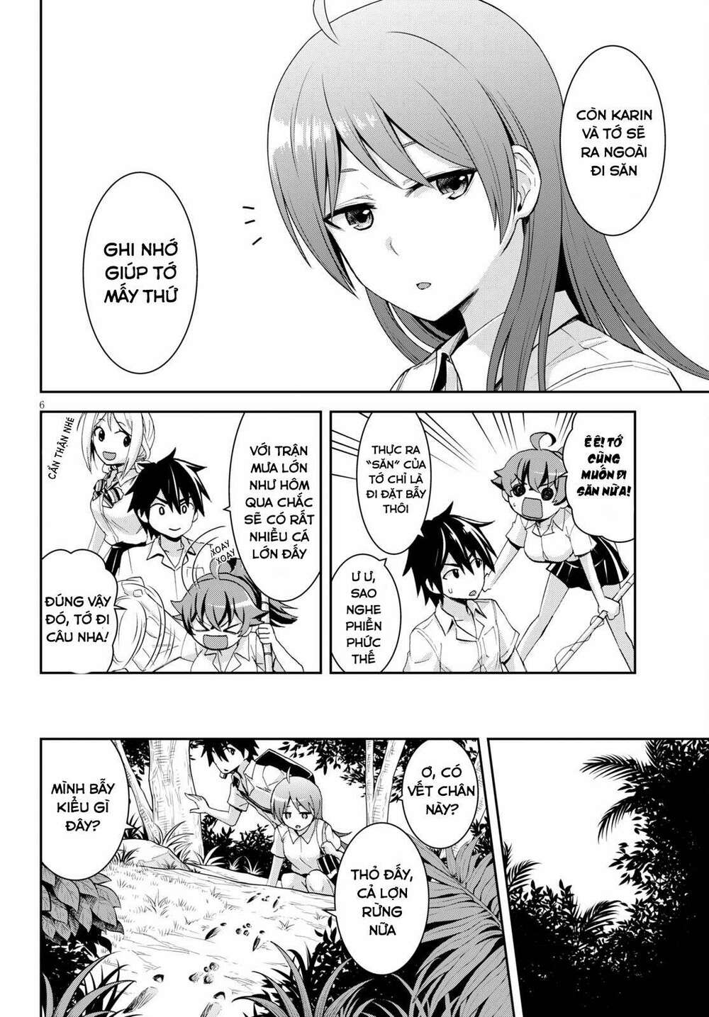 gakkou no minna to isekai no mujintou ni tenishitakedo ore dake rakushou desu chapter 9 - Trang 2