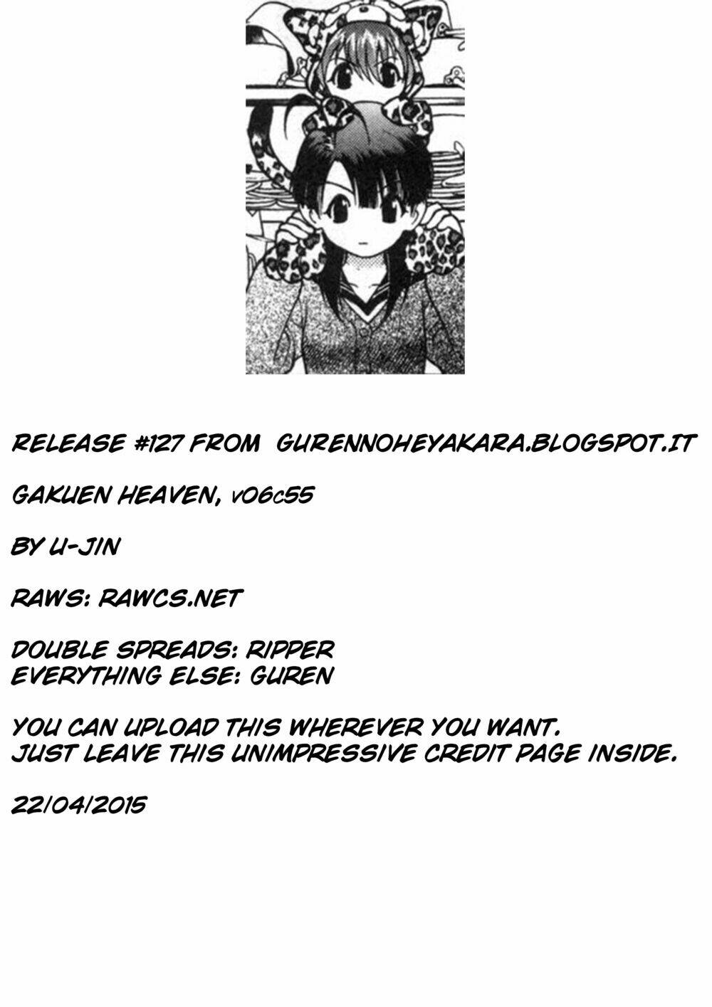 gakuen heaven chapter 55 - Trang 2