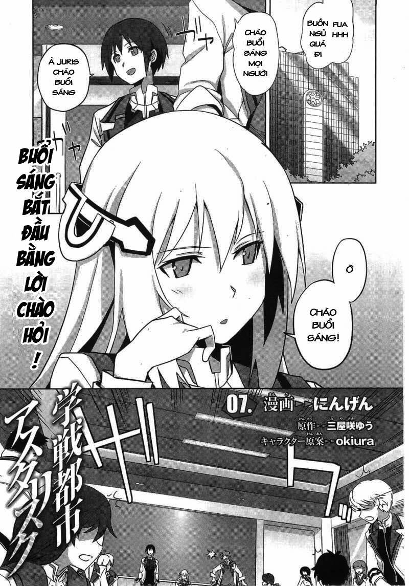 Gakusen Toshi Asterisk Chapter 7 - Trang 2