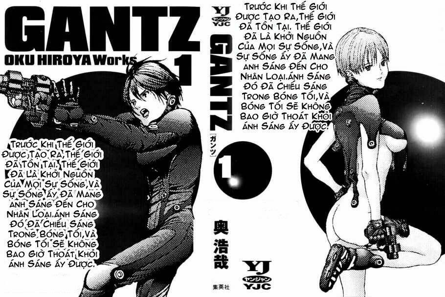 gantz full color chapter 1 - Trang 2