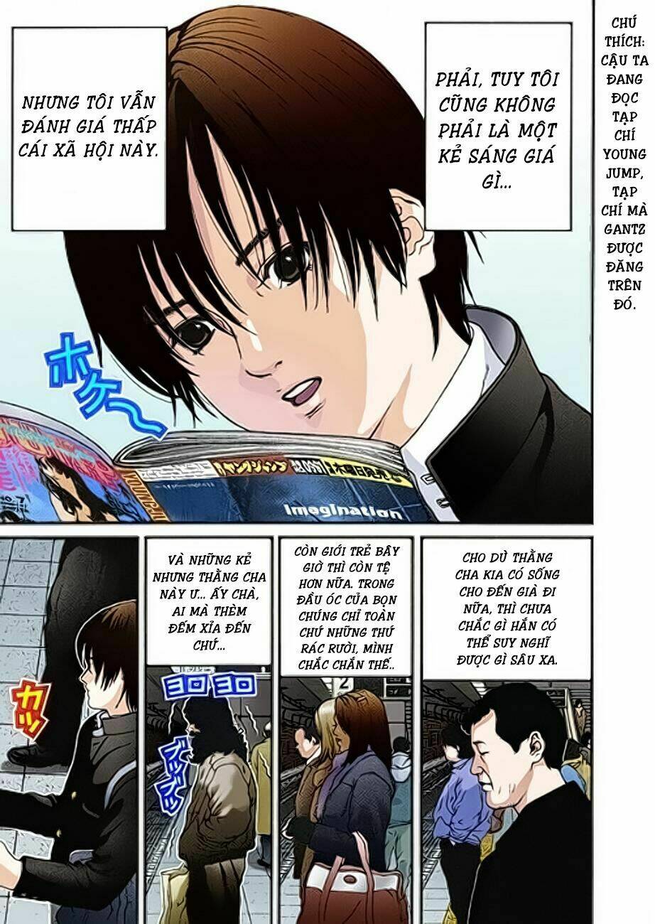 gantz full color chapter 1 - Trang 2