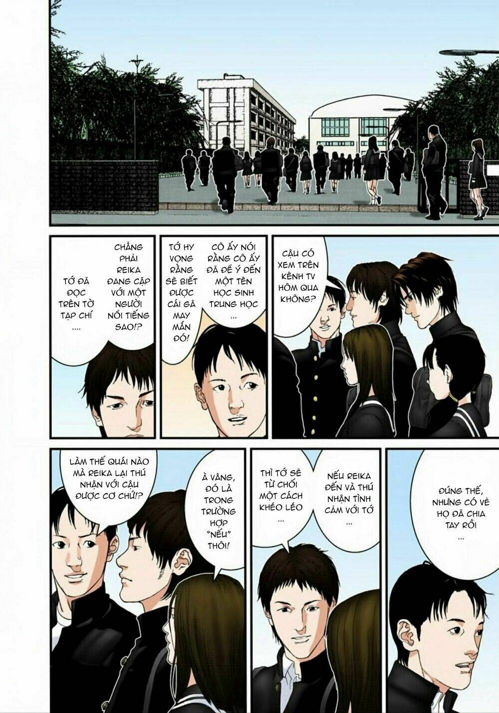 gantz full color chapter 168: cuộc gọi gây shock - Trang 2