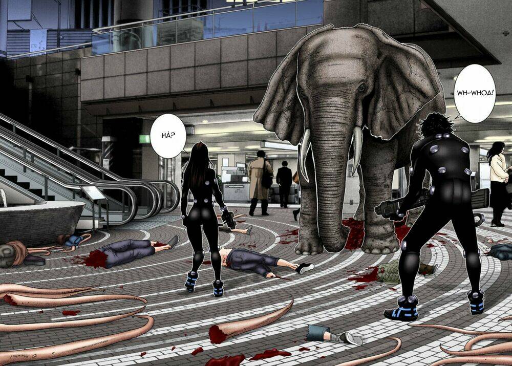 gantz full color chapter 201: cú nôn chết người - Trang 2