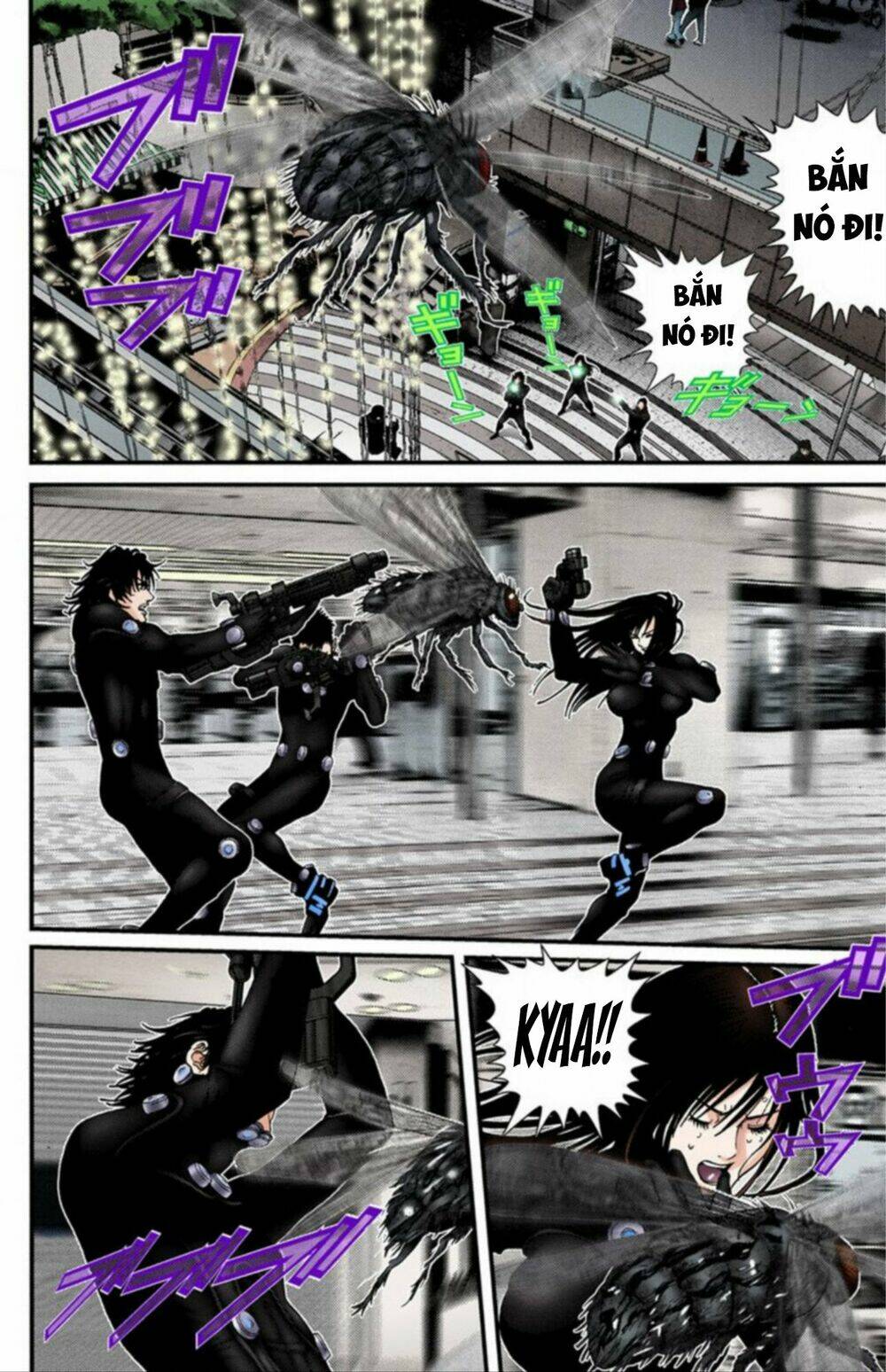 gantz full color chapter 201: cú nôn chết người - Trang 2