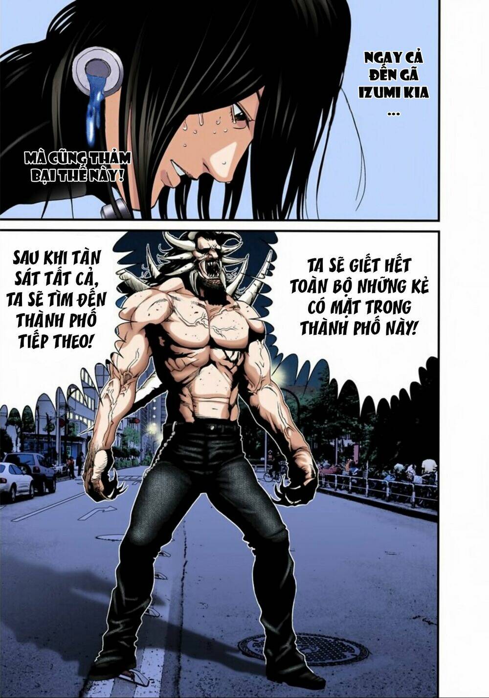 gantz full color chapter 209: lời tuyên bố hủy diệt loài người - Trang 2