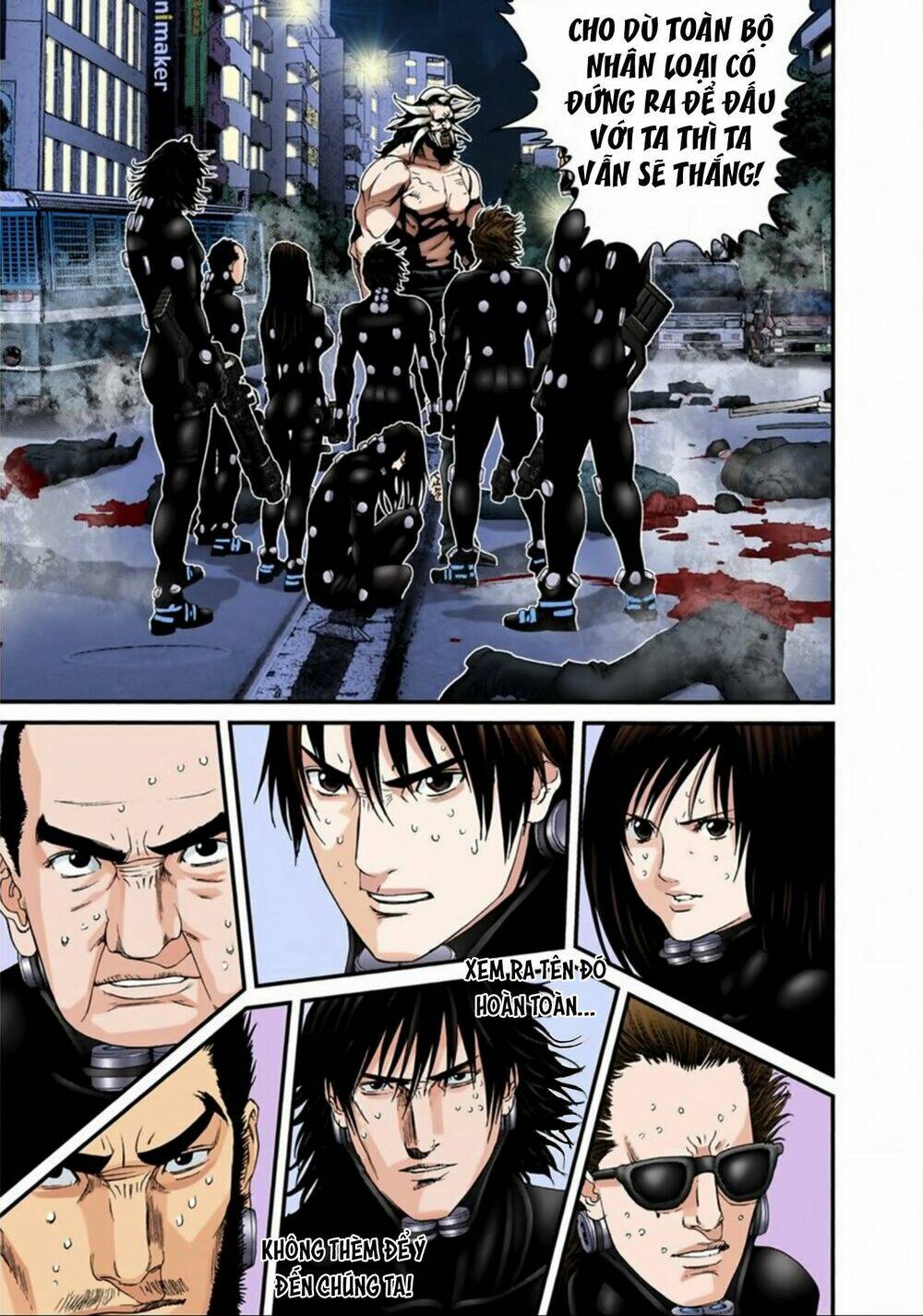 gantz full color chapter 209: lời tuyên bố hủy diệt loài người - Trang 2