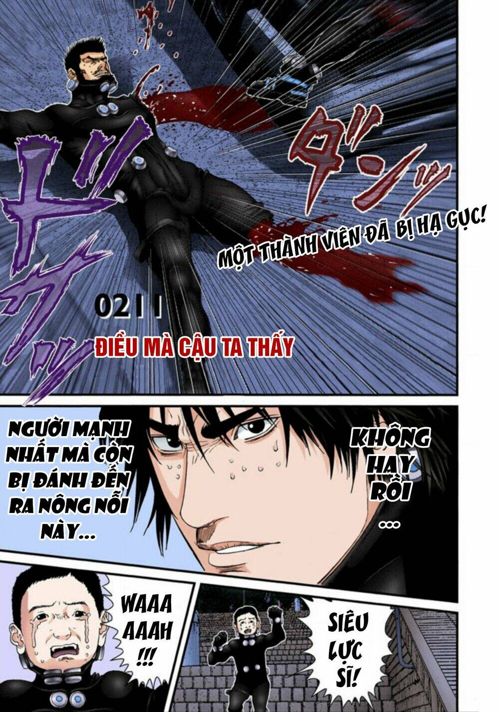 gantz full color chapter 211: Điều mà cậu ta thấy - Trang 2