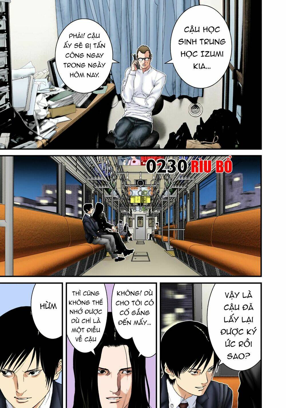 gantz full color chapter 230: rìu bổ - Trang 2