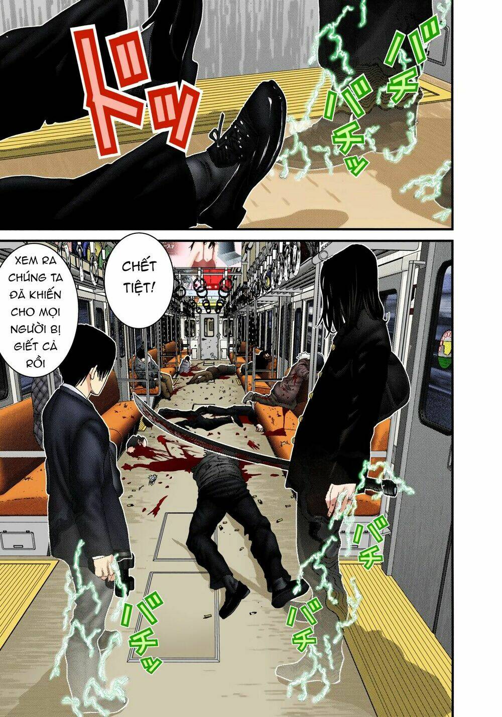 gantz full color chapter 230: rìu bổ - Trang 2