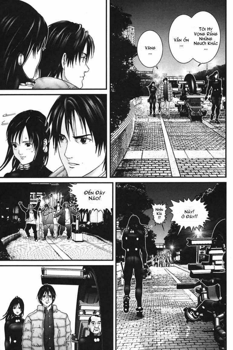 gantz chapter 158: Áo đen - Next chapter 159: cuộc chạm trán