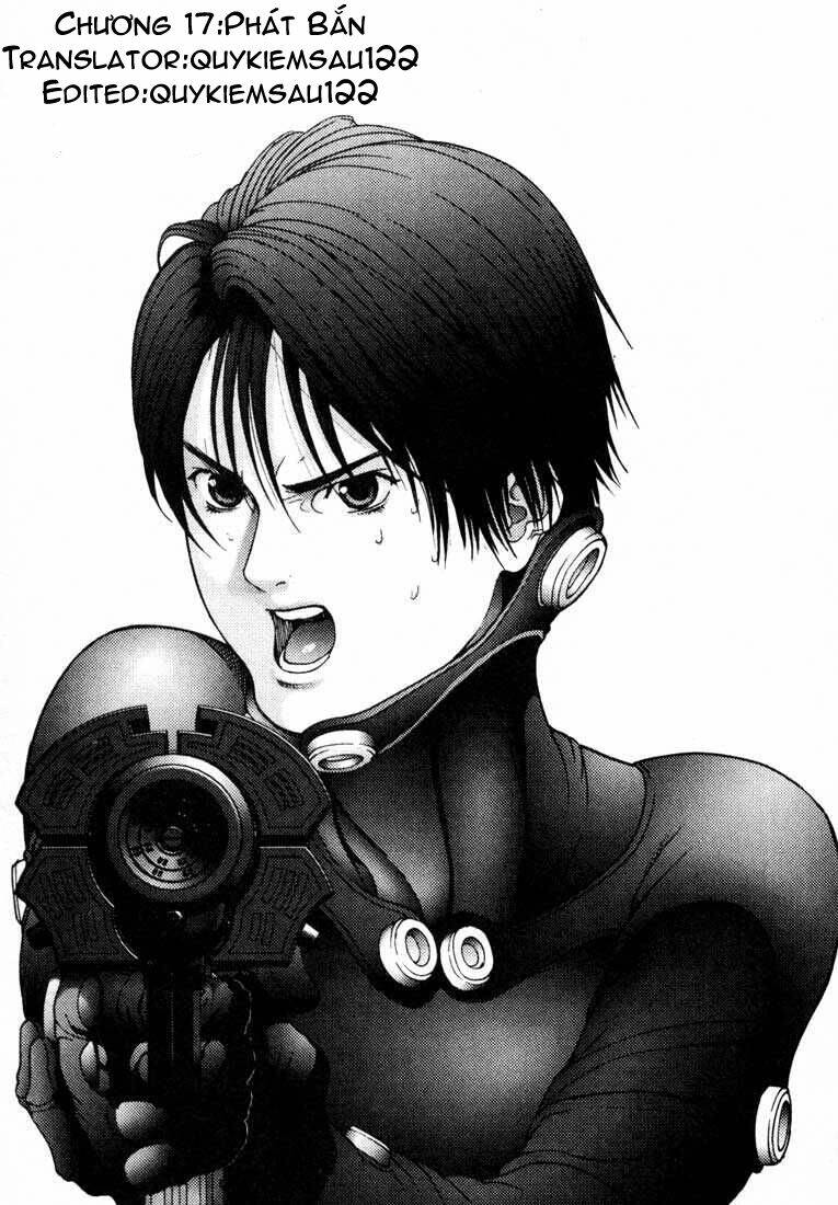 gantz chapter 17: phát bắn - Next chapter 18: Điều kiện để sống sót