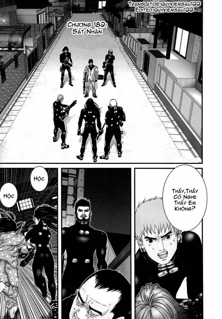 gantz chapter 182: sát nhân - Next chapter 183: cuộn phim trắng