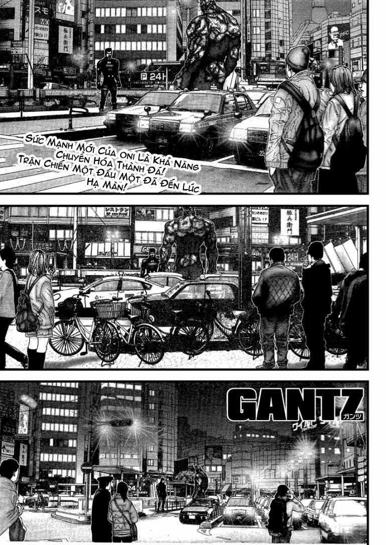 gantz chapter 204: nắm đấm sắt đá - Next chapter 205: một địch thủ xứng đáng