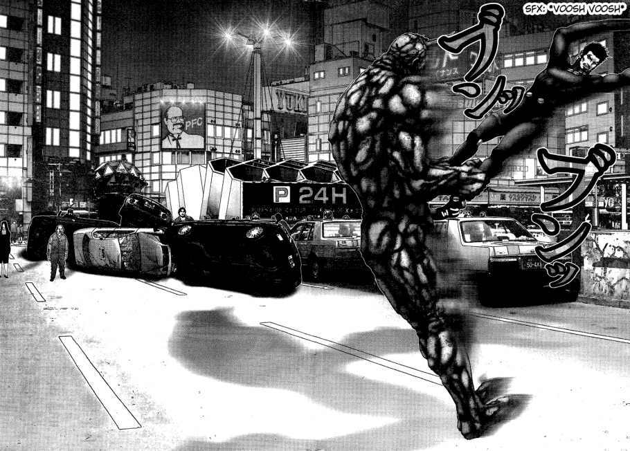 gantz chapter 204: nắm đấm sắt đá - Next chapter 205: một địch thủ xứng đáng