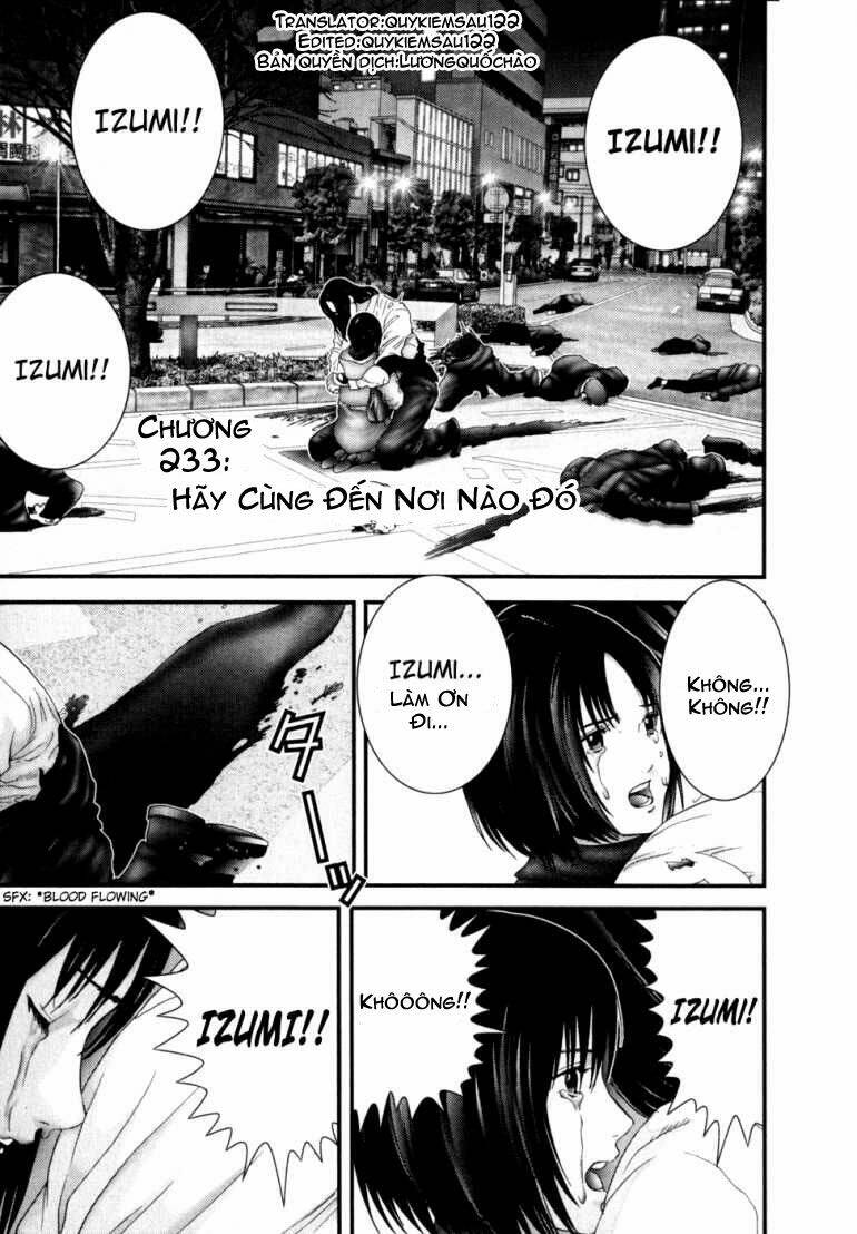 gantz chapter 233: hãy cùng đến nơi nào đó - Next chapter 234: tôi,một anh hùng sao?