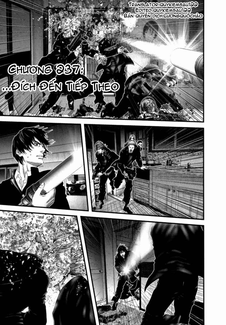 gantz chapter 237: Đích đến tiếp theo - Next chapter 238: host samurai