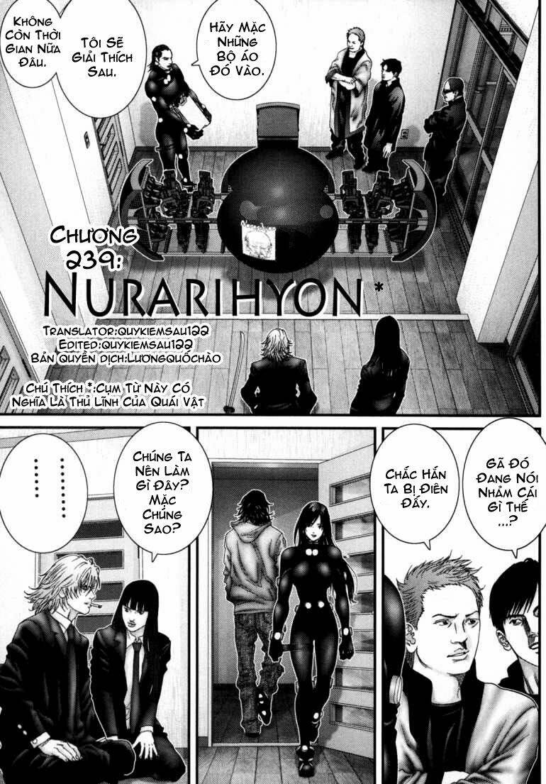 gantz chapter 239: nurarihyon - Next chapter 240: dootonbori