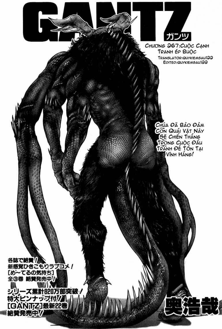 gantz chapter 267: cuộc cạnh tranh ép buộc - Trang 2