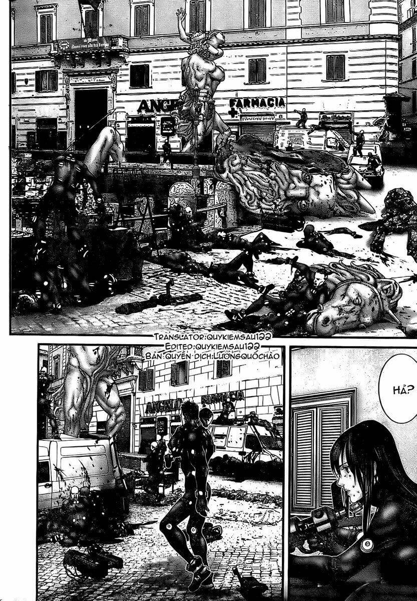 gantz chapter 294: ngừng hoạt động - Next chapter 295: nhóm người hỗn loạn